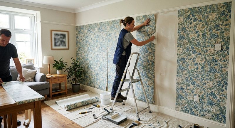 Bedroom Wallpaper Installation in Littleton, CO