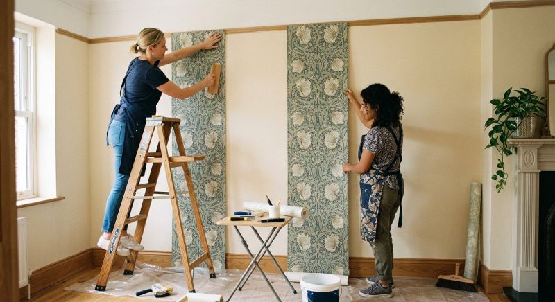 Hallway Wallpaper Installation in Denver, CO