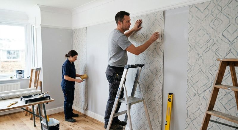 Kitchen Wallpaper Installation in Overland Park, KS