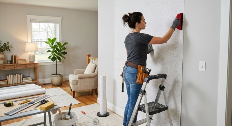 Office Wallpaper Installation in Roswell, GA