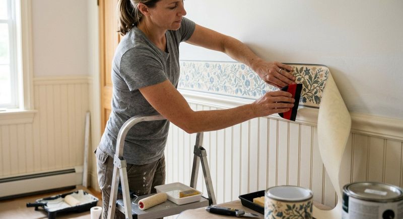 Wallpaper Border Installation in Littleton, CO
