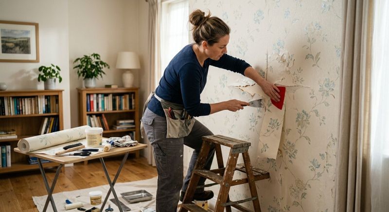 Wallpaper Repair in Roswell, GA