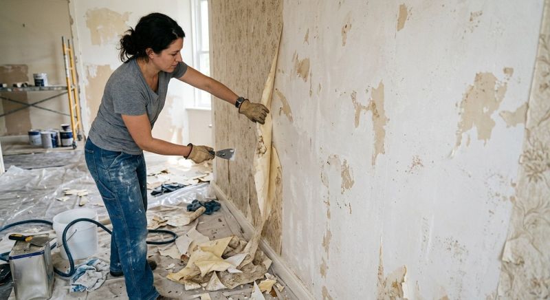 Wallpaper Stripping in Roseville, CA