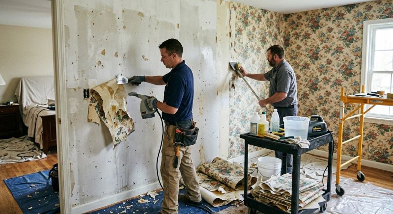 Wallpaper Stripping in Sacramento, CA